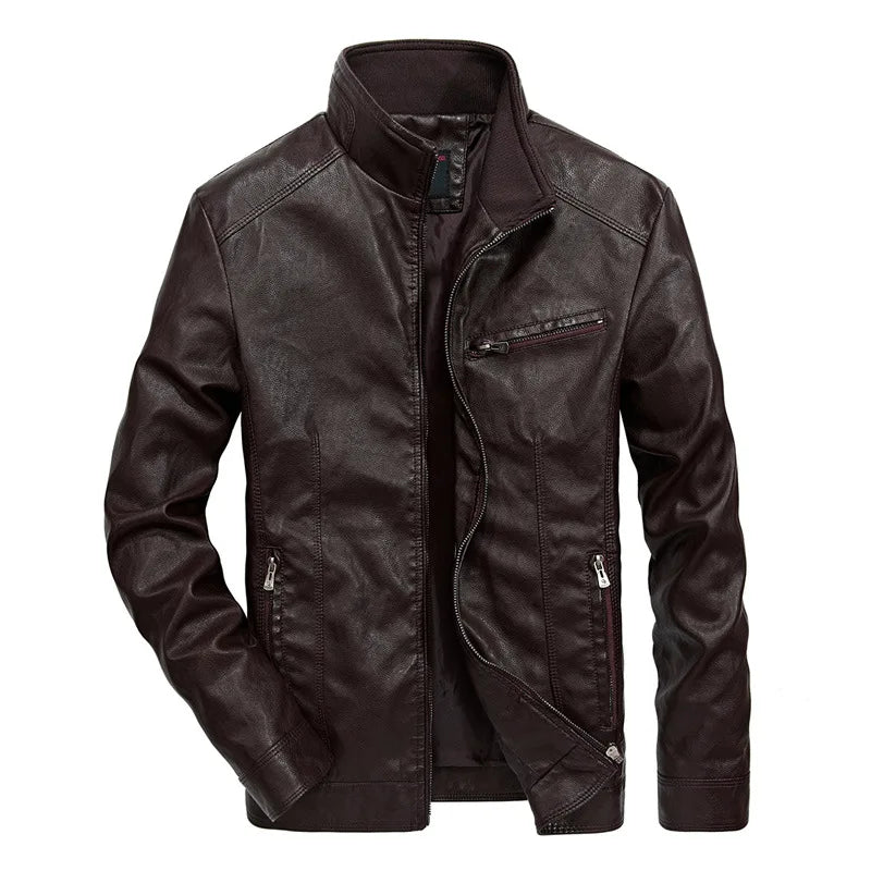 Manuel | Chaqueta Casual de Cuero