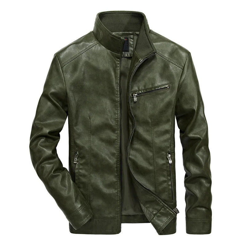Manuel | Chaqueta Casual de Cuero