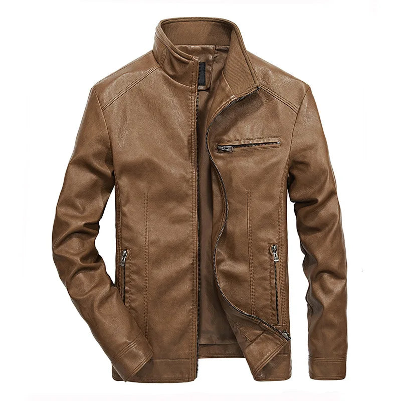 Manuel | Chaqueta Casual de Cuero