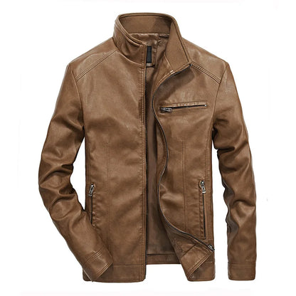 Manuel | Chaqueta Casual de Cuero