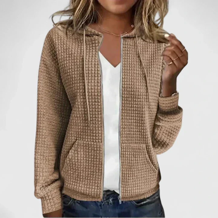 Sienna | Sudadera con cremallera