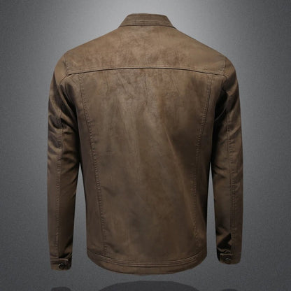 Pedro | Chaqueta de Cuero de Alta Calidad