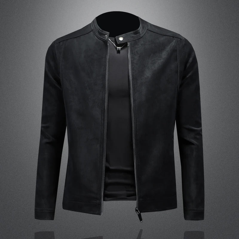 Pedro | Chaqueta de Cuero de Alta Calidad