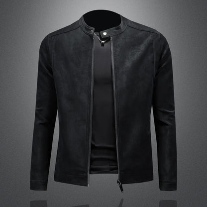 Pedro | Chaqueta de Cuero de Alta Calidad